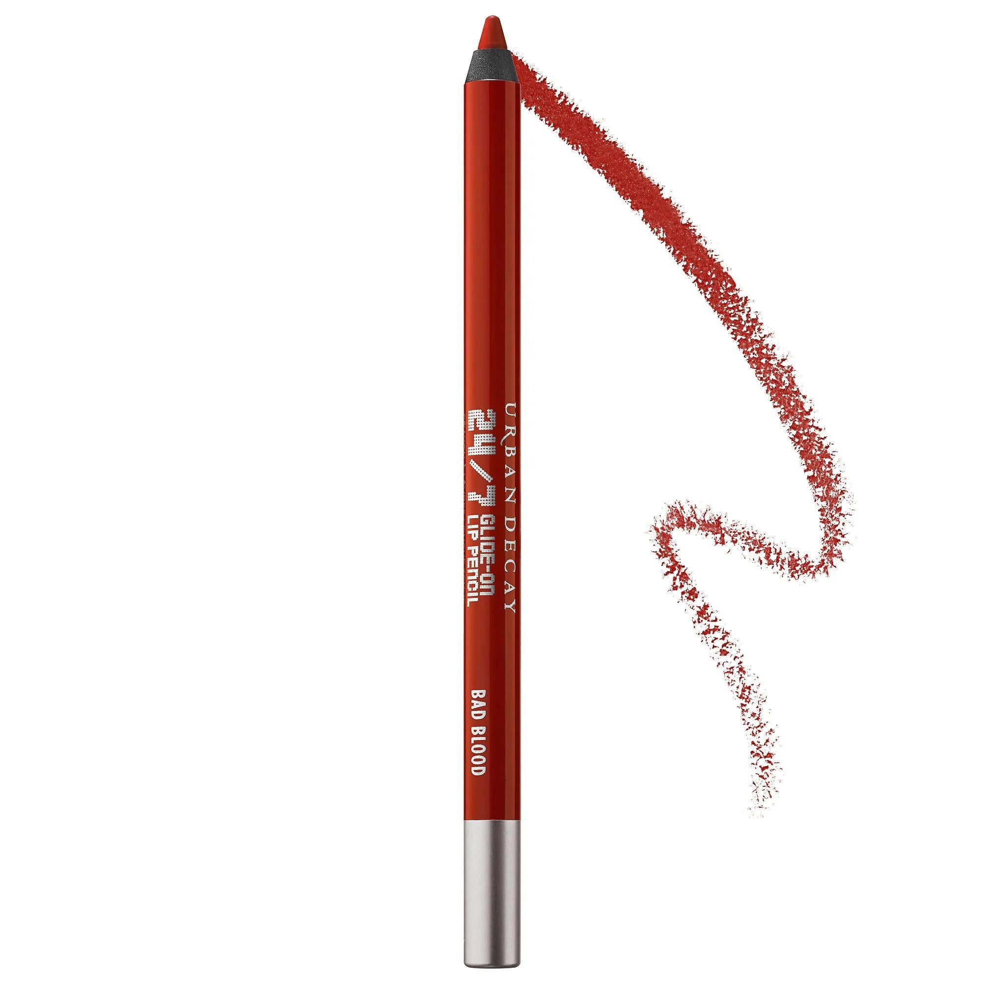 24/7 Glide-On by Urban Decay - Waterproof Lip Liner, Long-Lasting Lip Pencil with Vitamin E & Jojoba Oil, 25 Shades