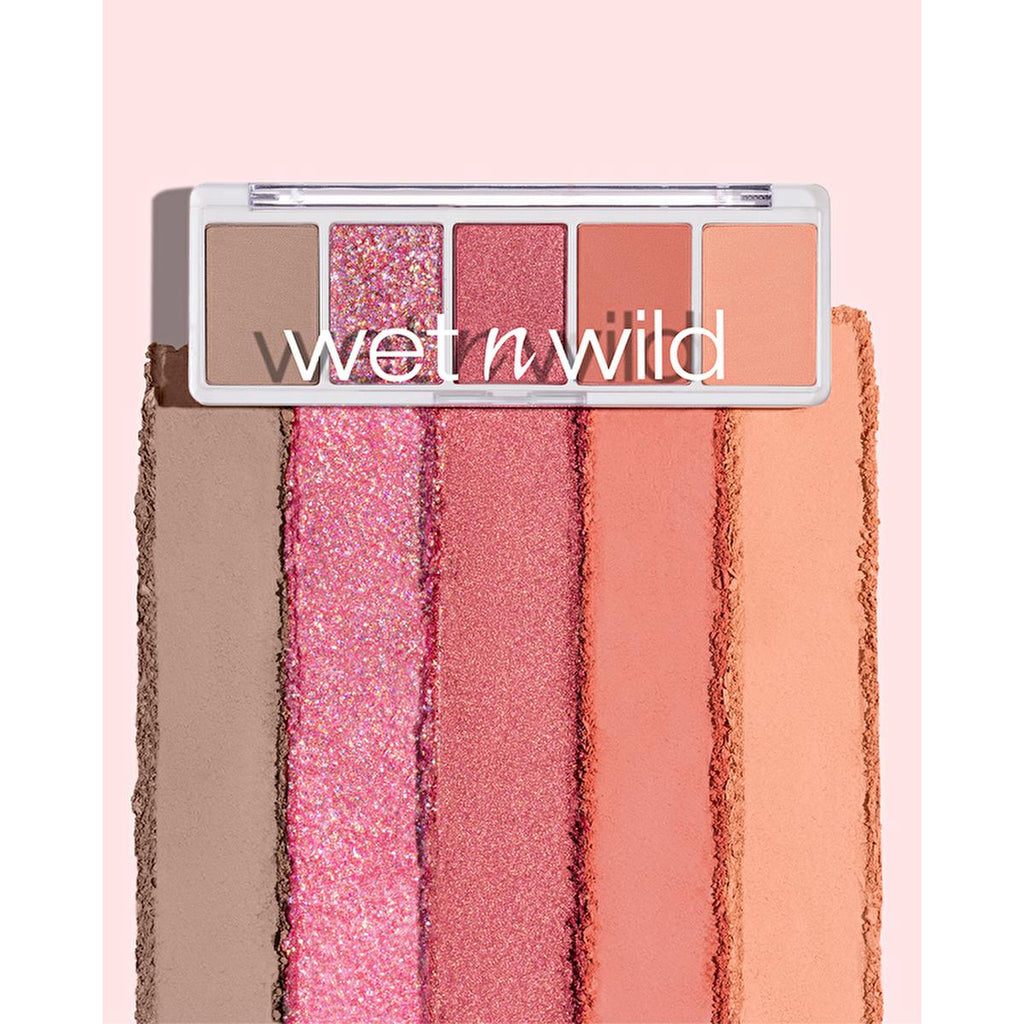 Wet n Wild Color Icon 5-Piece Eyeshadow Palette - Vegan, Multi-Finish Shades for Versatile Eye Makeup