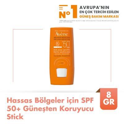 Avene Sensitive Skin SPF50 Sunscreen Stick - Protects Sensitive Areas, Moisturizing, Non-Irritating