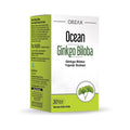 Ocean Ginkgo Biloba Supplement - 120mg Vegan Capsules for Cognitive Support
