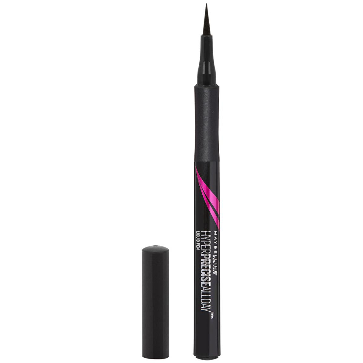 Maybelline New York Hyper Precise All Day Eyeliner - Long-Lasting, Precise Application, 24hr Matte Black Finish