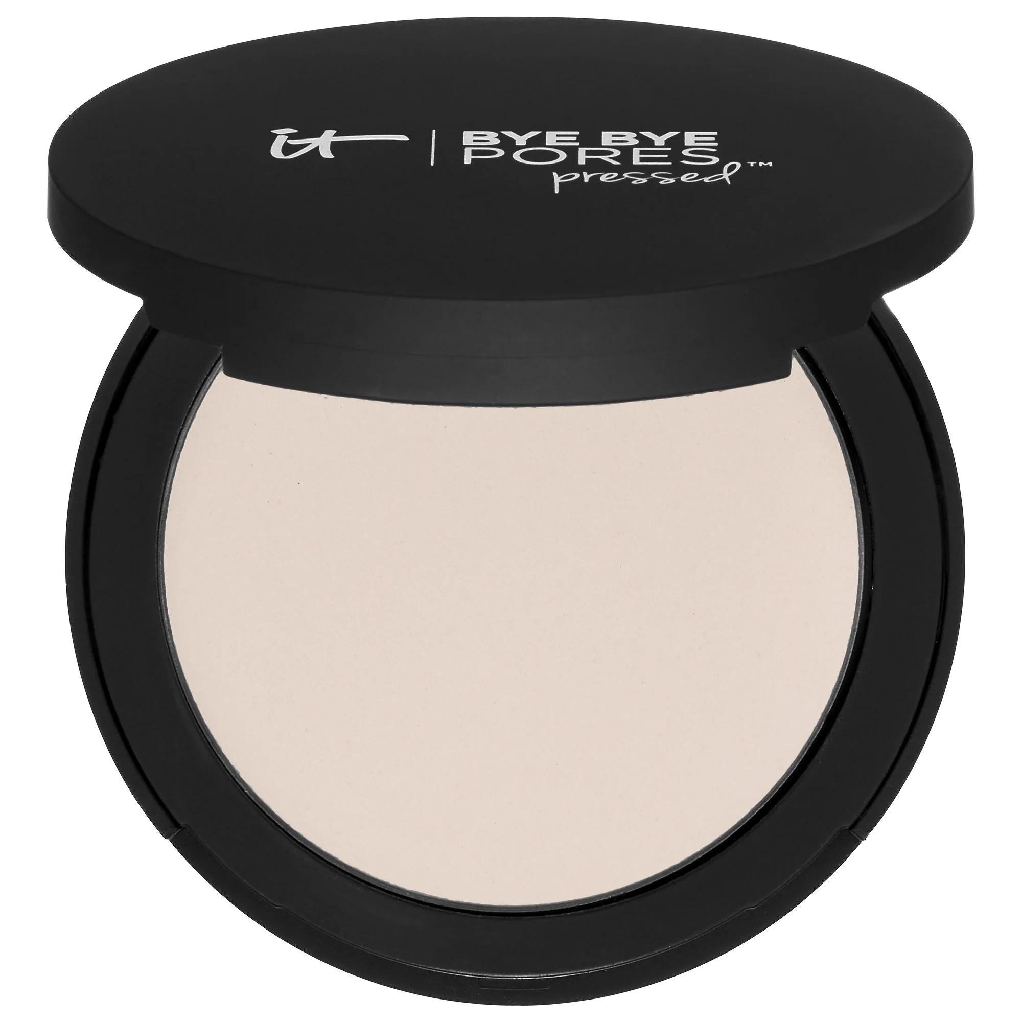 Bye Bye Pores Translucent Pressed Setting Powder - Talc-Free, Silk Infused, Matte Finish Makeup for Long-Lasting Foundation Setting
