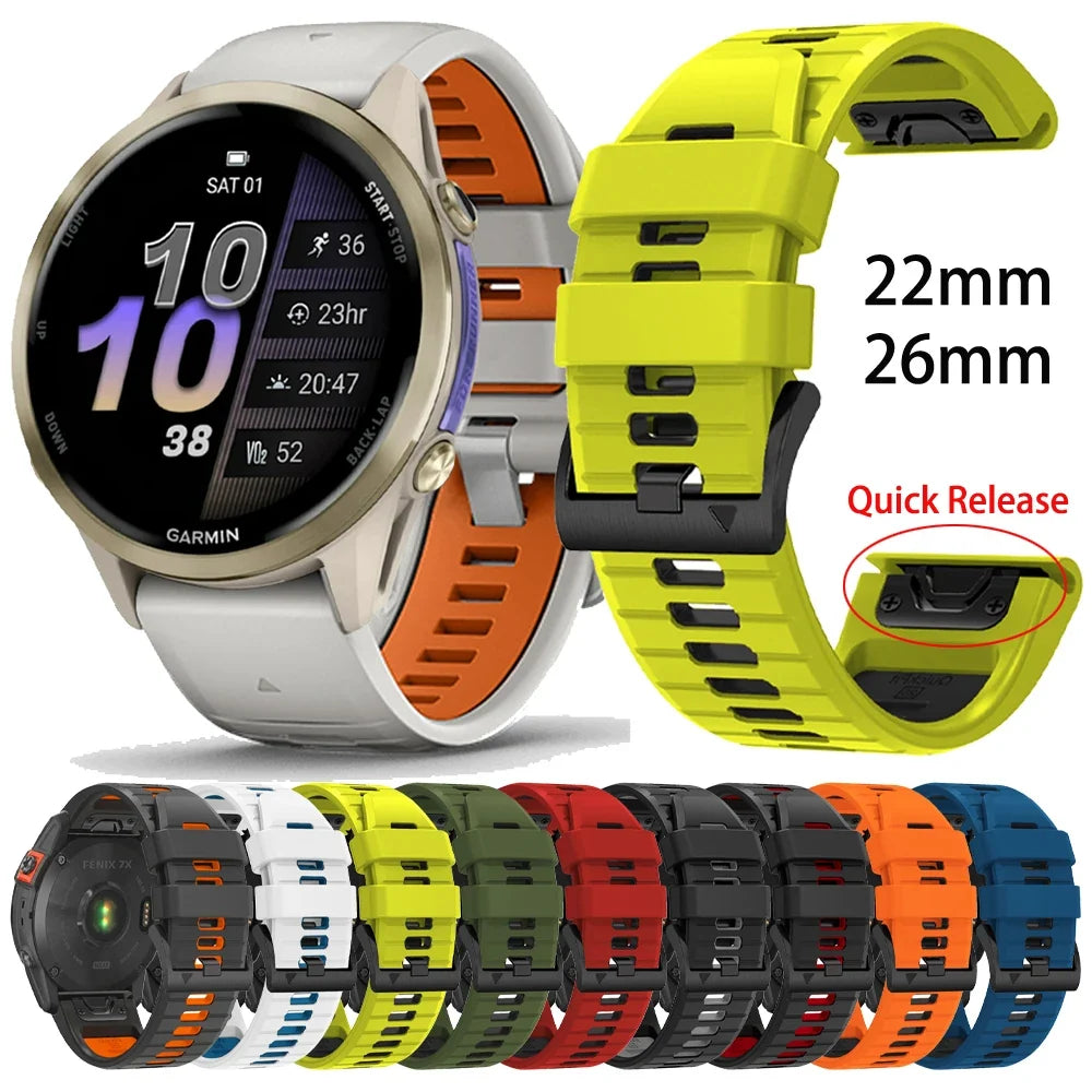 Garmin Instinct 2X replacement band - NS Superstore Silicone
