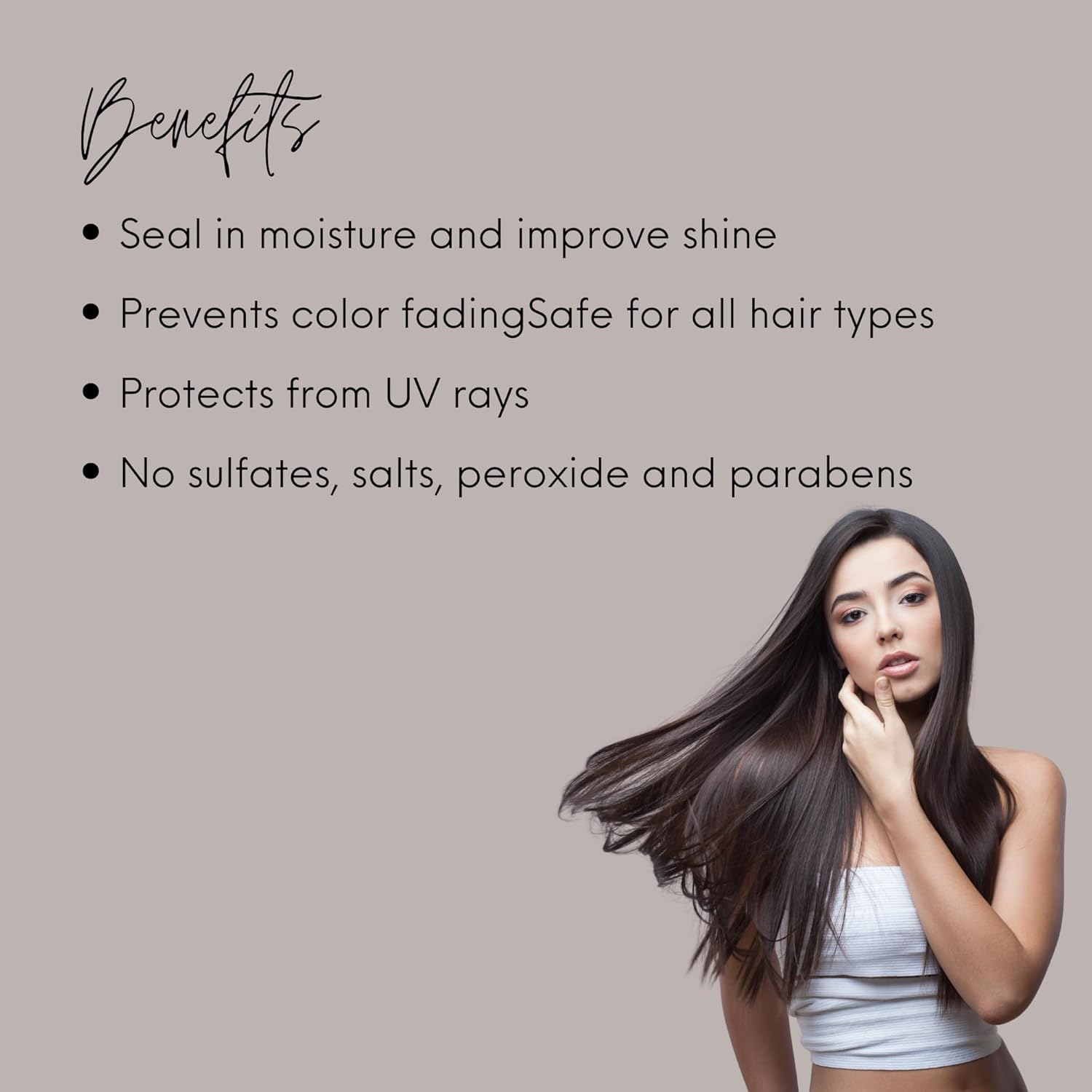 Watercolors Intense Hair Glossifier, Anti Frizz & UV Protector Finishing Spray 4 oz