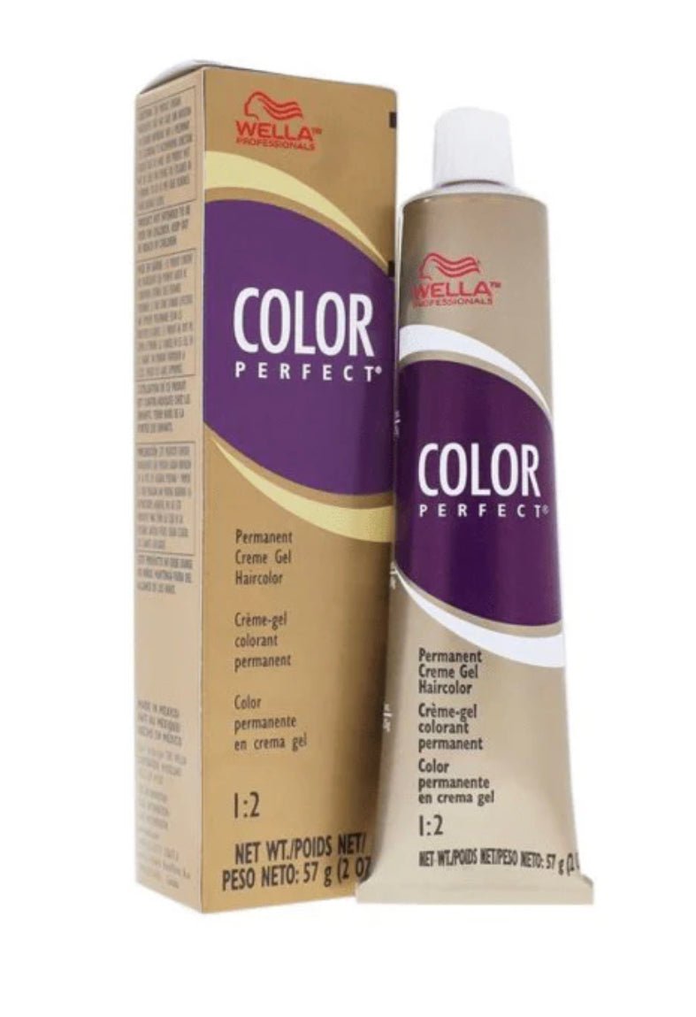 Wella Professionals Color Perfect Permanent Creme Gel Hair Color 2 Oz 7WB