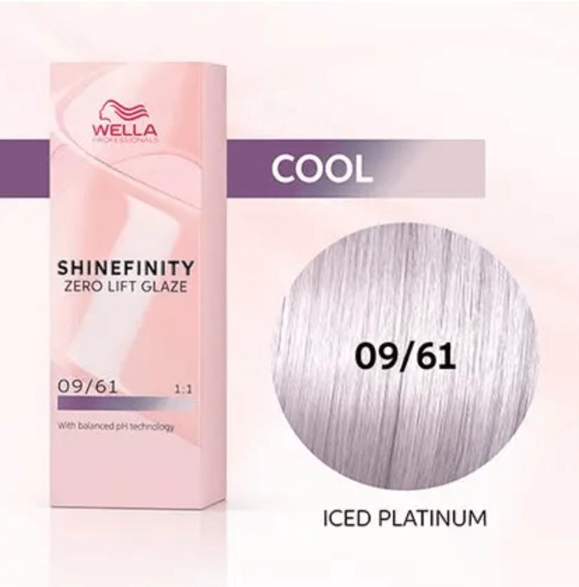 Wella Professionals Shinefinity Hair Color Very Light Blonde Violet ASH 09/61