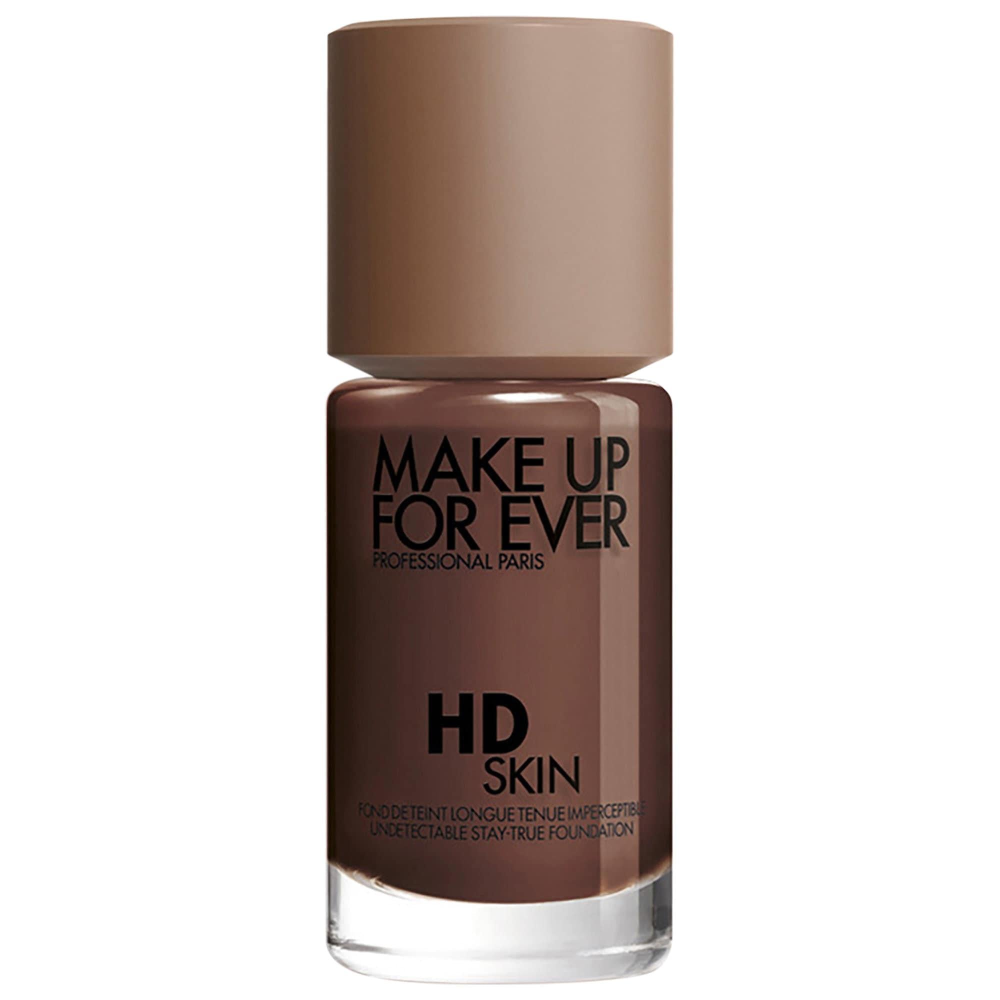 HD Skin Waterproof Natural Matte Foundation by Make Up For Ever - Long Lasting Liquid Foundation for Normal, Oily, Combination Skin - Eco-Friendly Packaging
