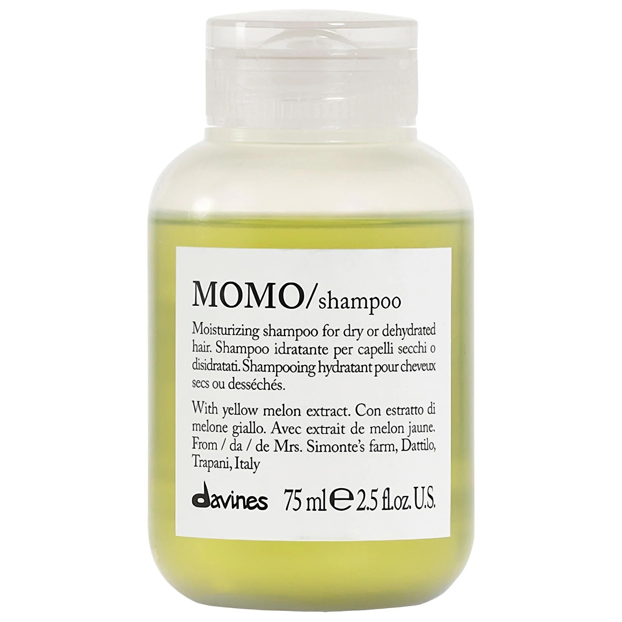 MOMO Hydrating Shampoo for Dry Hair - Sulfate-Free, Moisturizing, and Nourishing for Soft Silky Locks