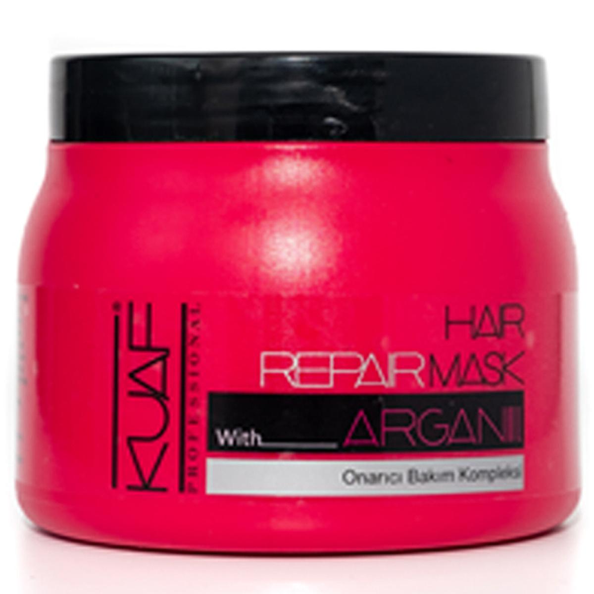 Kuaf Argan Hair Care Mask - Nourishing Hair Treatment for Damaged Hair | 500 ml