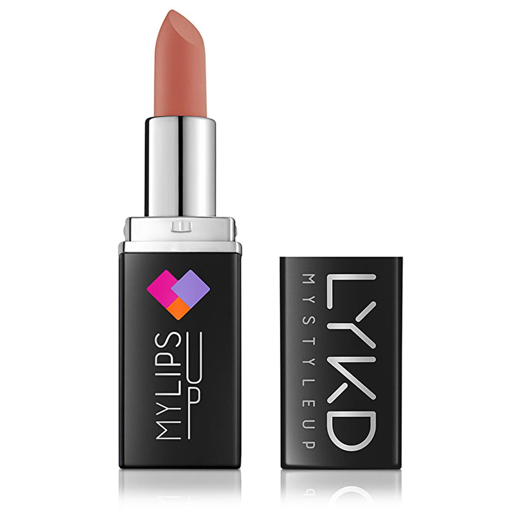 LYKD Matte Lipstick - Nude Blush, Long-Lasting, Non-Drying Formula for Sophisticated Look