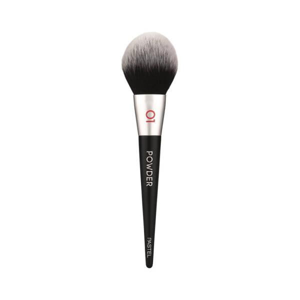 Pastel Profashion Makeup Brush for Flawless Powder Application - Professional Cosmetic Brush for Face, Neck, and Decolletage