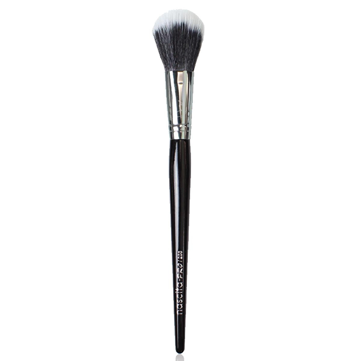 Nascita Pro Fibre: Achieve Flawless Makeup with Our Duo Fibre Powder & Blush Brush - Even Application, Ergonomic Design
