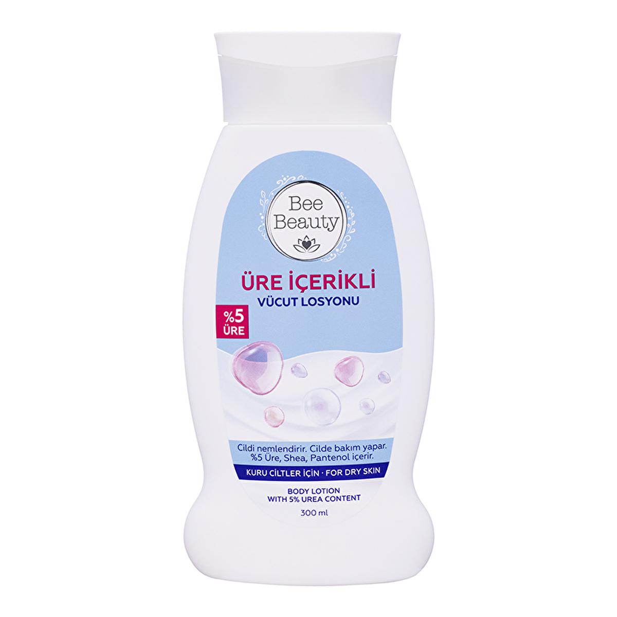 Bee Beauty Urea Body Lotion - 300ml Moisturizing Lotion for Dry Skin with Shea Butter & Panthenol