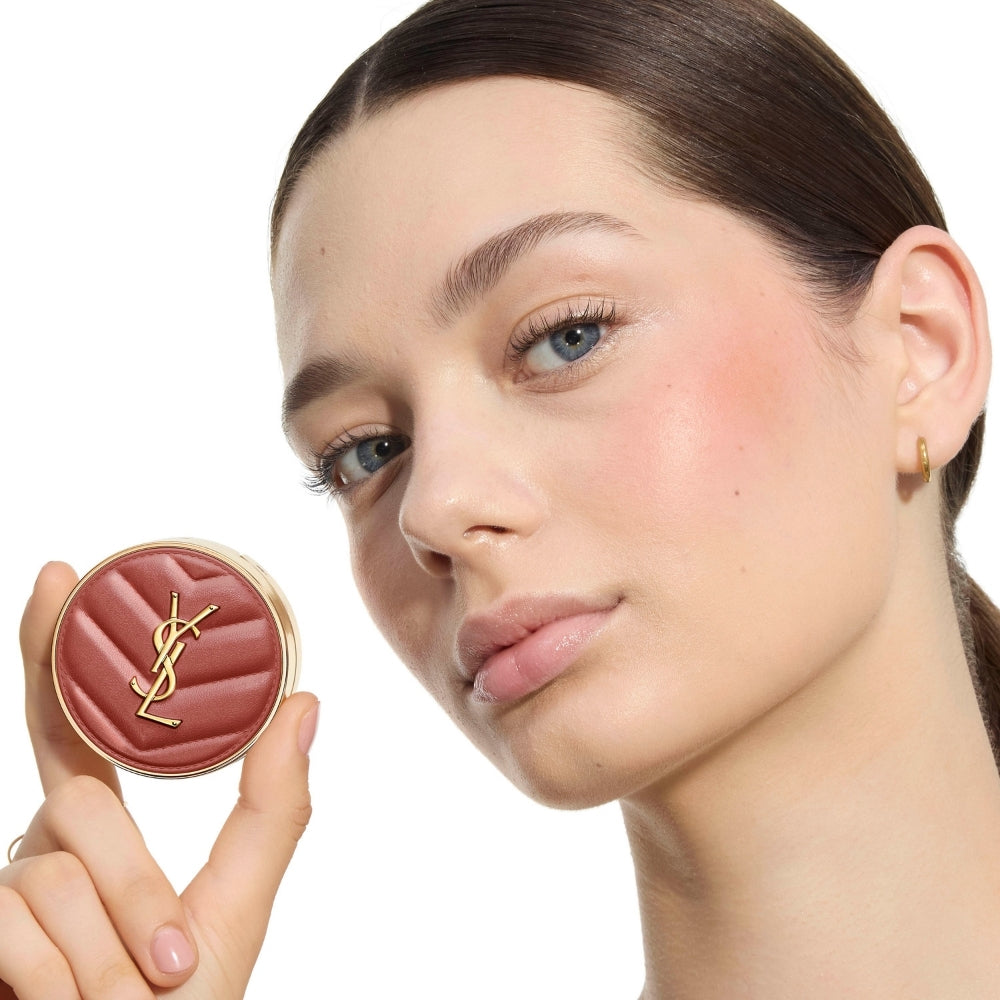 YSL Make Me Powder Blush Honey Moon Natural Glow 12