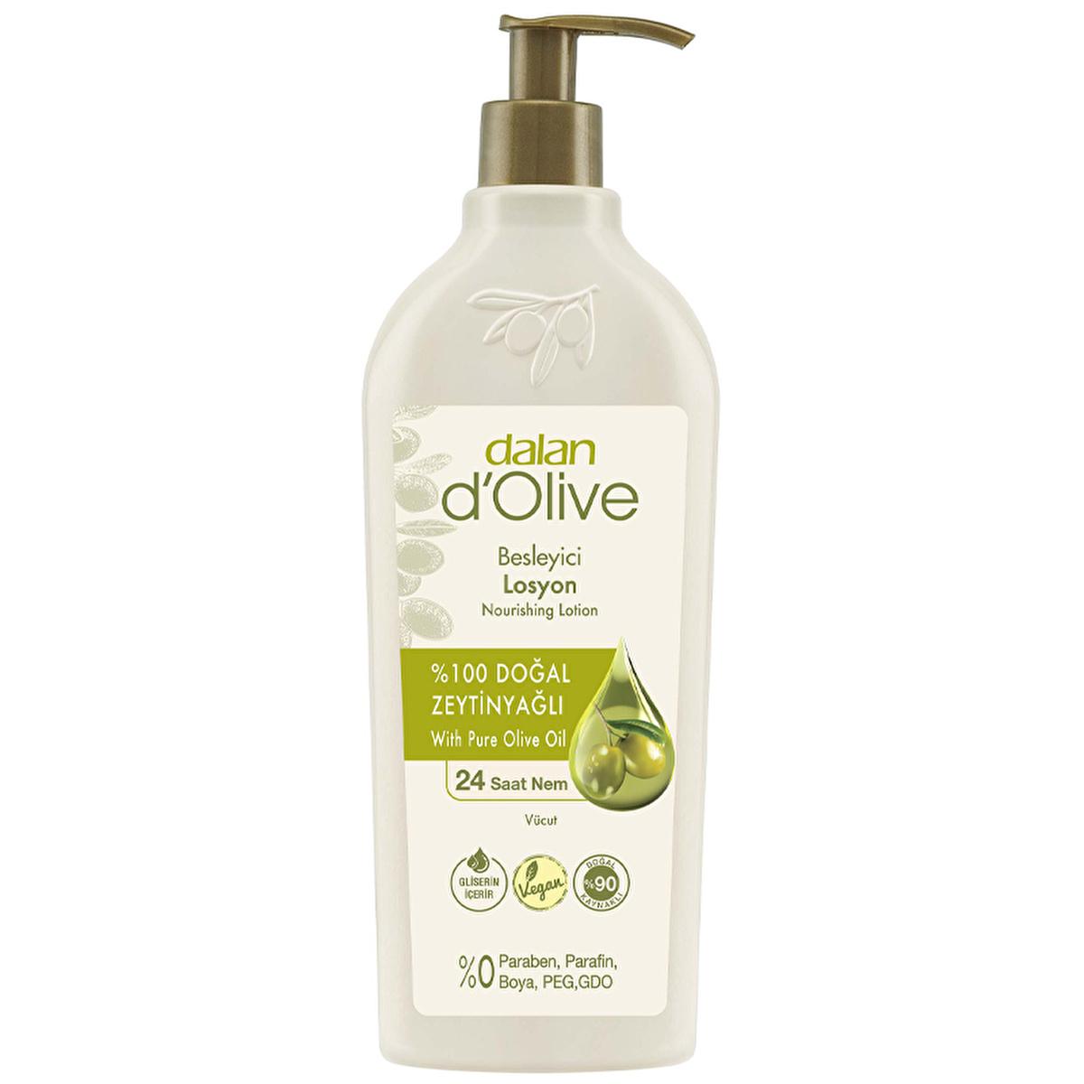 Dalan D'Olive Olive Oil Body Lotion 400ml - Moisturizing & Nourishing for Dry Skin