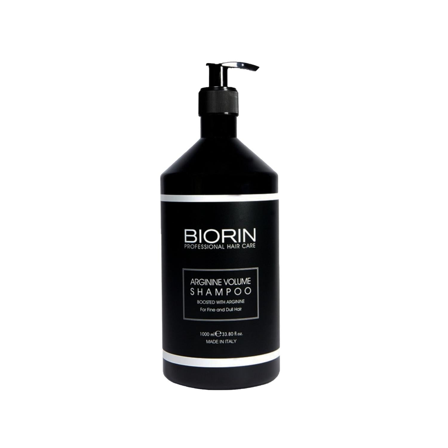 Biorin Biorin Arginine Volumizing Shampoo 1000ml - Strengthens & Nourishes Hair, 33.81 fl oz