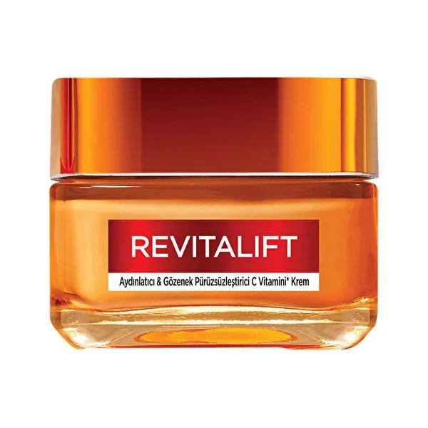 Loreal Paris Revitalift Vitamin C Face Cream - Anti-Aging, Brightening, and Moisturizing Face Cream for Aging Skin, 1.69 fl oz