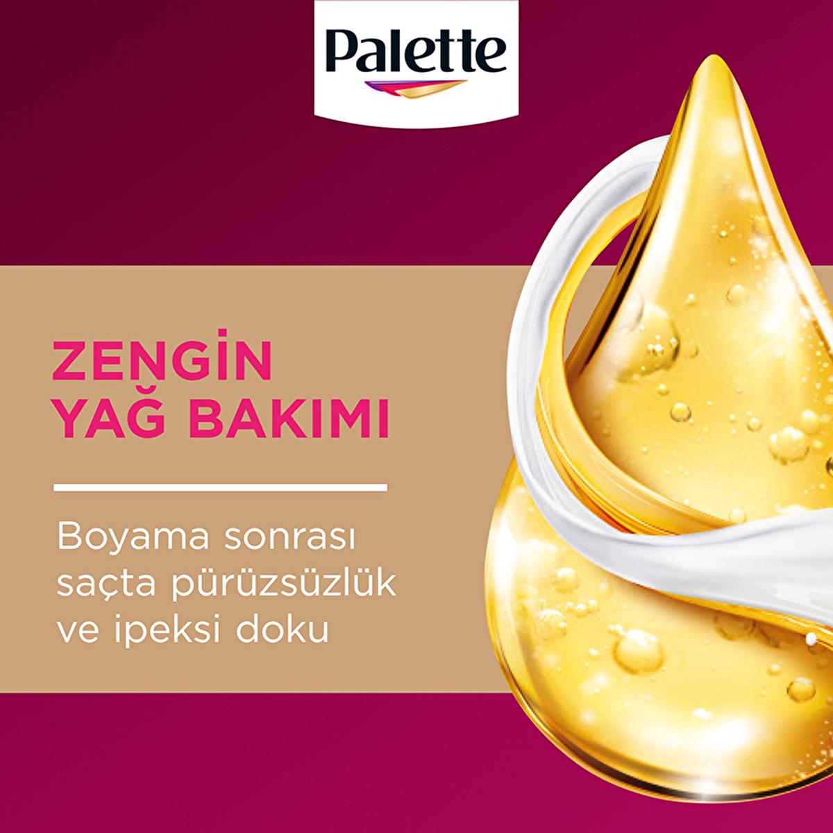 Palette Deluxe Chocolate Brown Hair Dye: Long Lasting, Rich Color & Shine - Permanent Hair Color 3-65 ‚ikolata Kahve