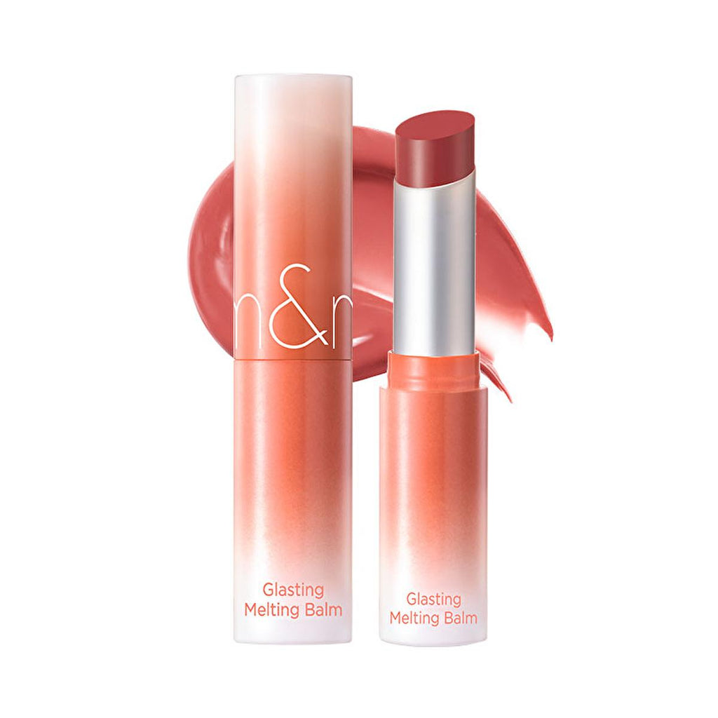 rom&nd Colored Lip Balm - Vegan, Moisturizing, Non-Greasy Lip Care - 14 Dear Apple