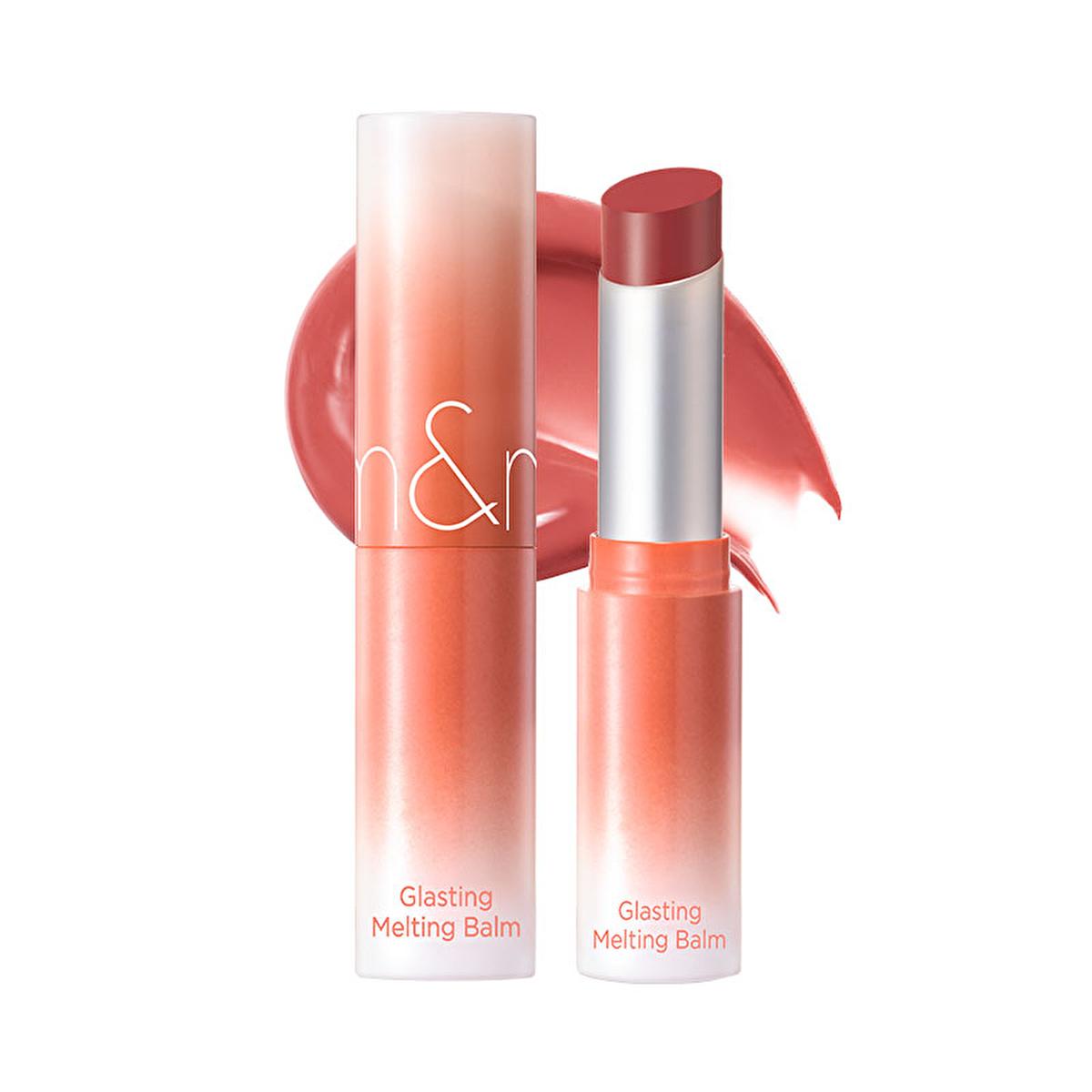 rom&nd Colored Lip Balm - Vegan, Moisturizing, Non-Greasy Lip Care - 14 Dear Apple