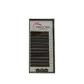 Maklora Eyelash Extensions - Volume C Curl, Silk Material, 0.07 Thickness, 9mm Length - Enhance Your Lashes