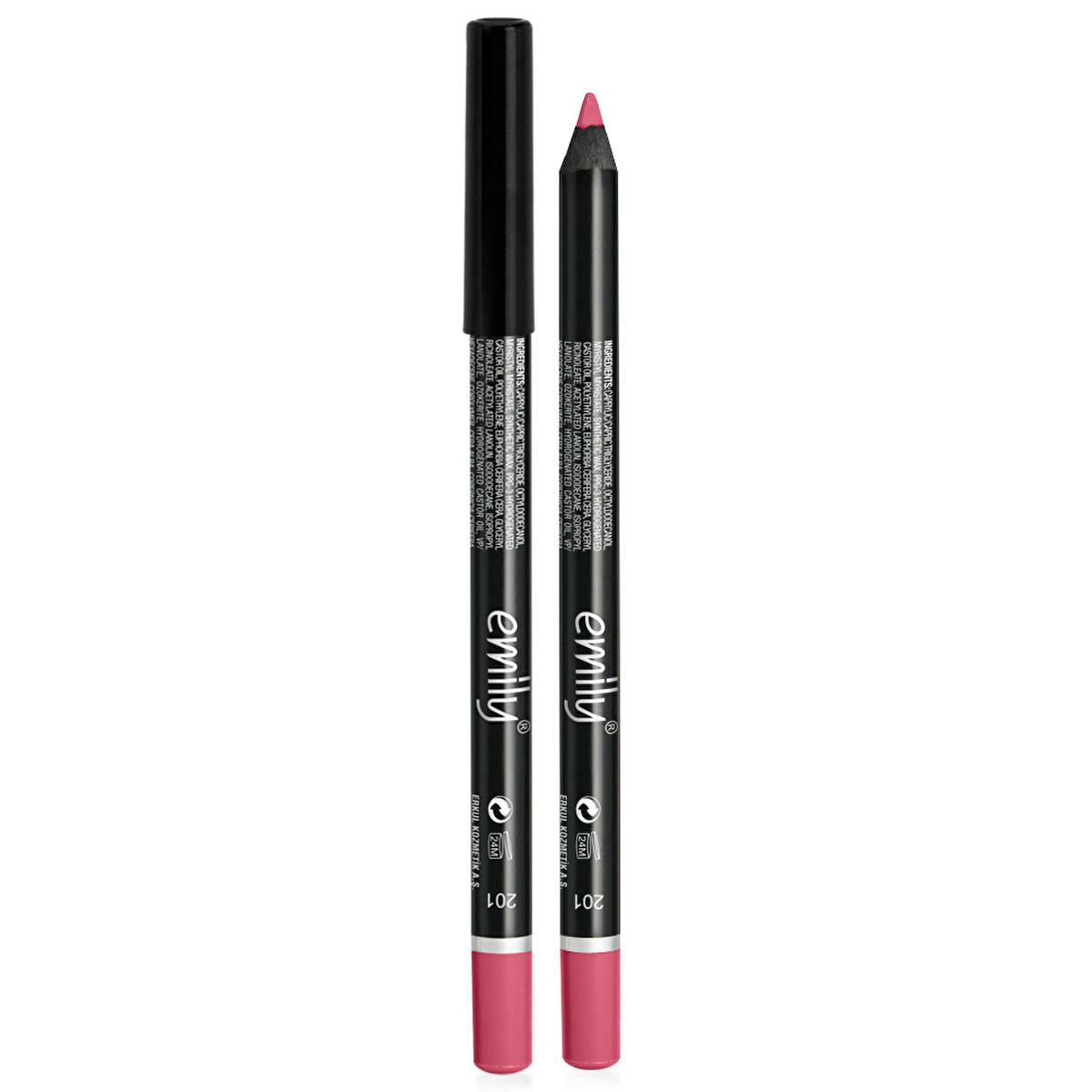 Emily Long Lasting Lip Pencil - Durable Lip Color with Precision Application