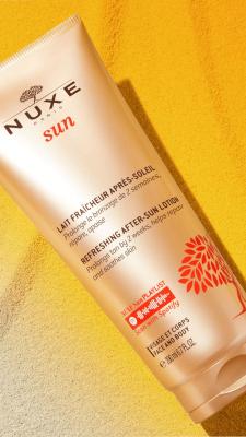 Nuxe Sun After Sun Care Cream 200ml - Moisturizing, Non-Comedogenic After Sun Cream for All Skin Types