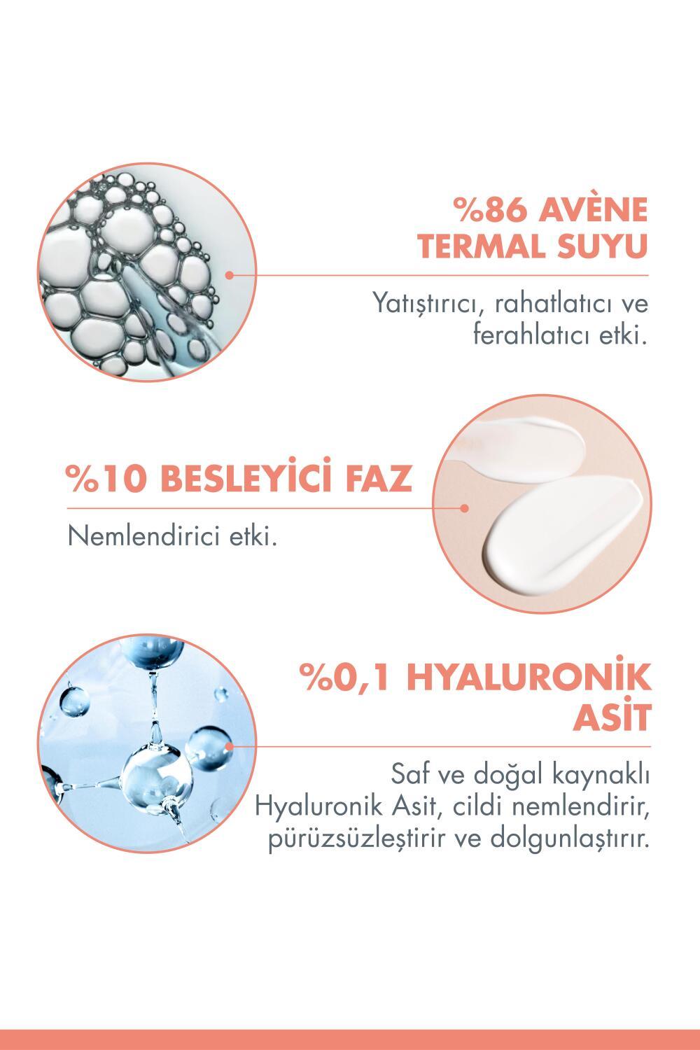 Avene Tolerance Hydra-10 Hydrating Fluid for Sensitive Skin - Gentle Moisturizer for All Ages