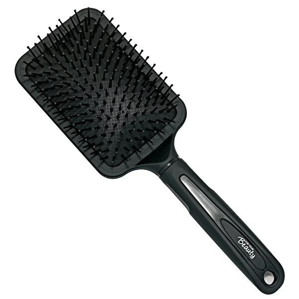 For Your Beauty Square Hair Brush: Gentle Scalp Massage & Detangling Brush for Long, Thick Hair - Minimizes Breakage