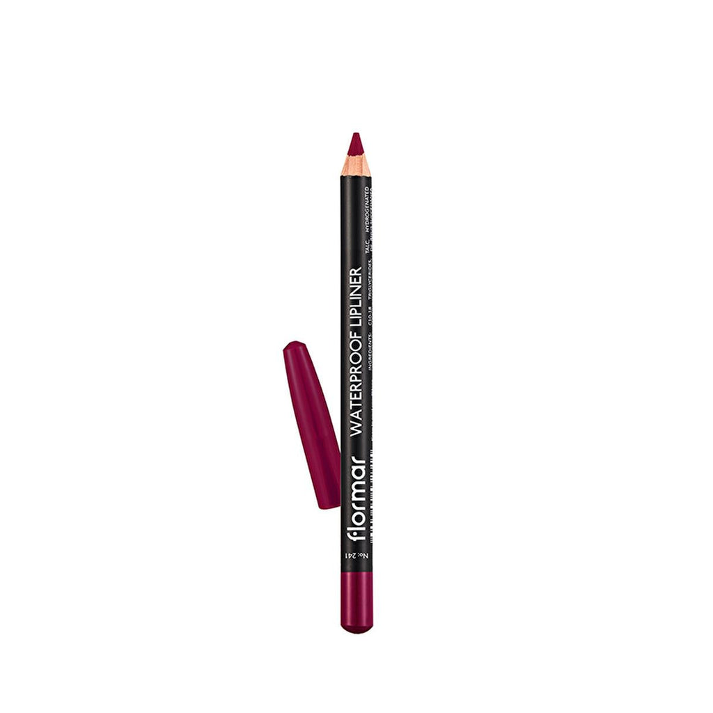 Flormar Waterproof Matte Lip Liner - Long-Lasting, Vitamin-Enriched Lip Pencil for Precise Application